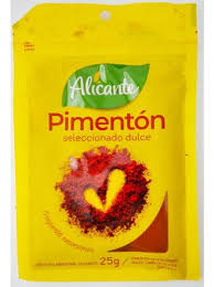 Alicante – Pimentón sin T-A-C-C (apto celíacos) 25g