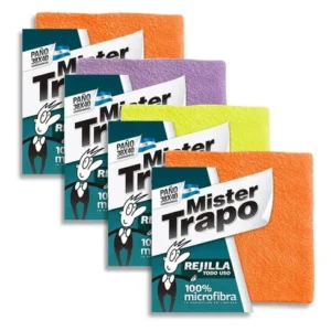 MISTER TRAPO MICROFIBRA REJILLA TODO USO X UNI