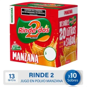 RINDE 2 JUGO display x 10 sobres