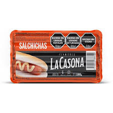 LA CASONA SALCHICHAS X 6 UN.