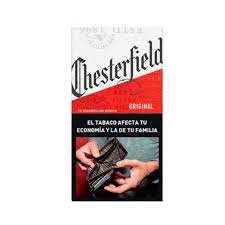 Cigarrillos Chesterfield común por 20 unidades