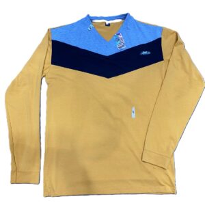 Remera manga larga modal cuello en V talle 4